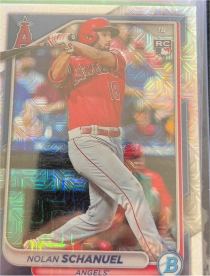 2024 Bowman Chrome #47 Nolan Schanuel — front