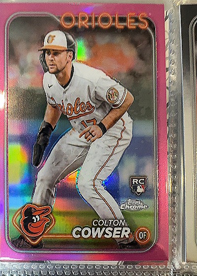 2024 Topps Chrome #278 Colton Cowser — front