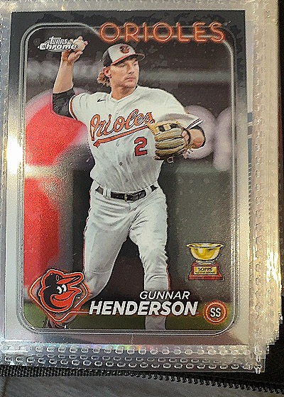 2024 Topps Chrome #36 Gunnar Henderson — front