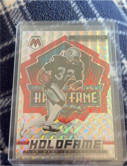 2022 Panini Mosaic Holofame #HF-20 Marcus Allen — front