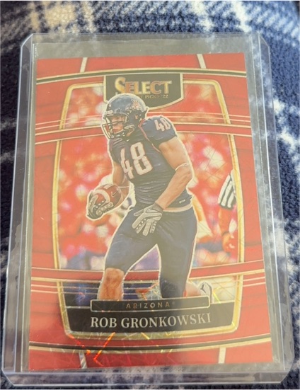 2022 Panini Select Draft Picks #90 Rob Gronkowski — front