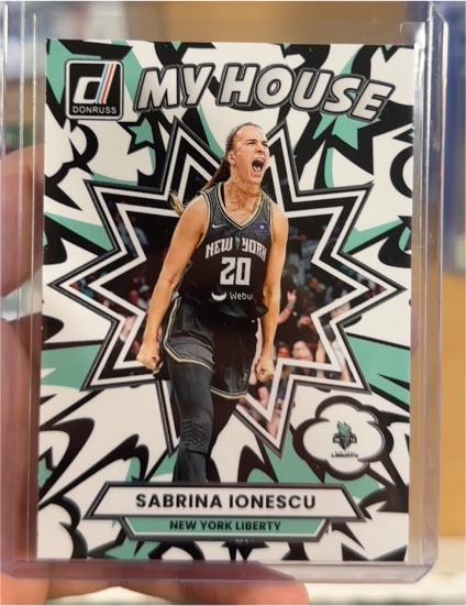 2025 Panini Donruss WNBA #1 Sabrina Ionescu My House — front
