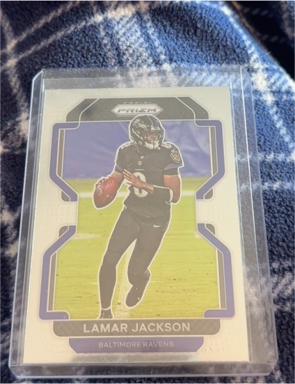 2021 Panini Prizm #282 Lamar Jackson — front