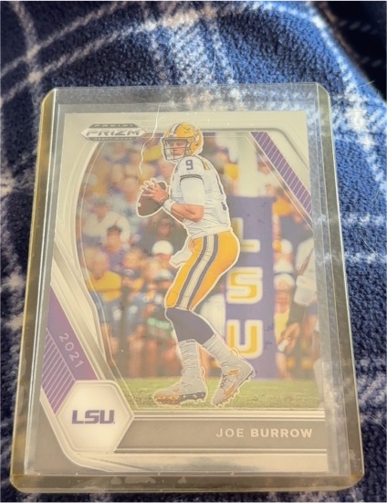2021 Panini Prizm Draft Picks #3 Joe Burrow — front