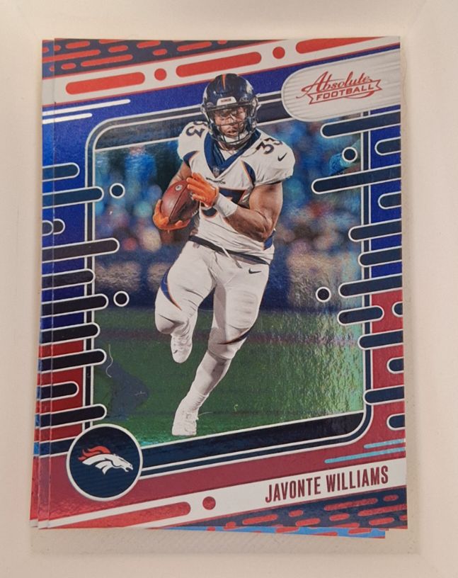 2024 Panini Absolute Football #31 Javonte Williams — front