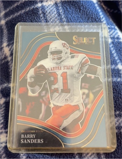 2022 Panini Select Draft Picks #137 Barry Sanders — front