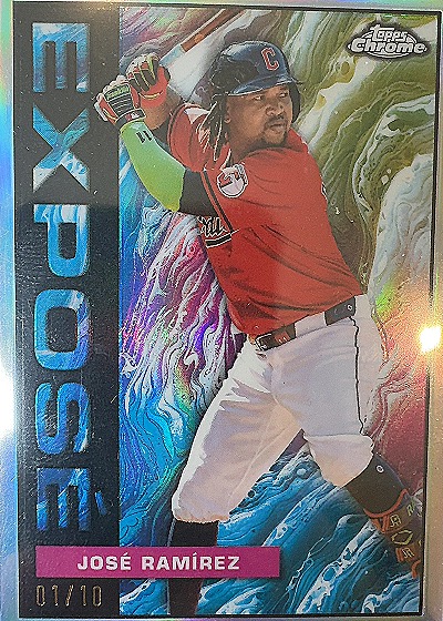 2024 Topps Chrome Expose #EXPOSE José Ramírez — front