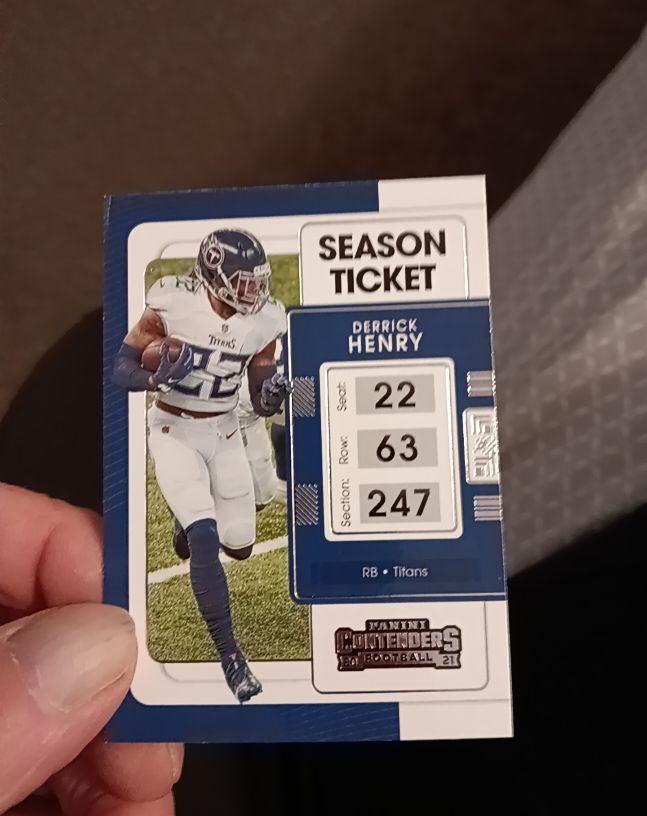 2021 Panini Contenders Football #97 Derrick Henry — front
