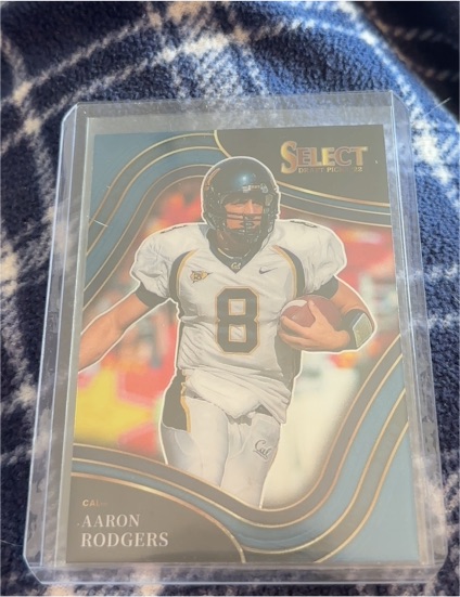 2022 Panini Select Draft Picks #126 Aaron Rodgers Field Level — front