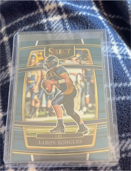 2022 Panini Select Draft Picks #28 Aaron Rodgers Cal Golden Bears — front