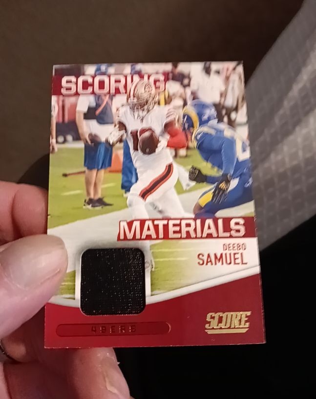 2021 Score #SM12 Deebo Samuel — front