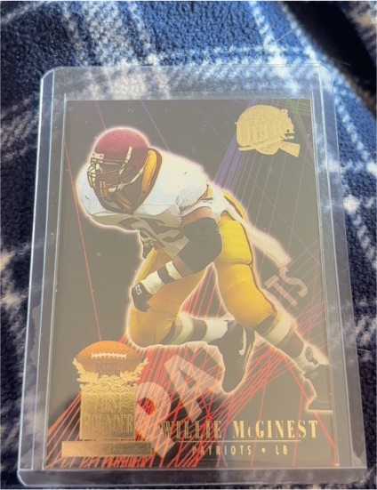 1994 Fleer Ultra First Rounders #12 Willie McGinest — front