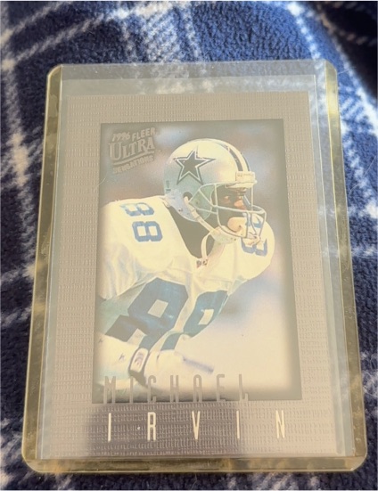 1996 Fleer Ultra Sensations #26 Michael Irvin — front