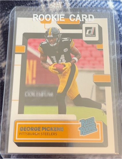 2022 Donruss #323 George Pickens — front