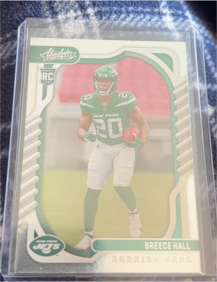 2022 Panini Absolute #114 Breece Hall — front