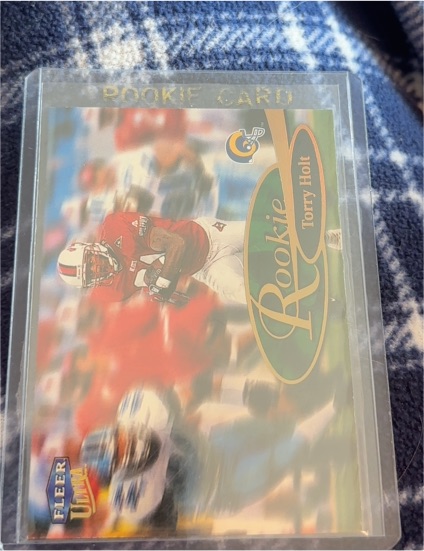 1999 Fleer Ultra #265R Torry Holt Rookie Card — front