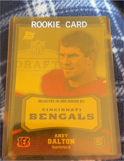 2011 Topps Rising Rookies #126 Andy Dalton — front