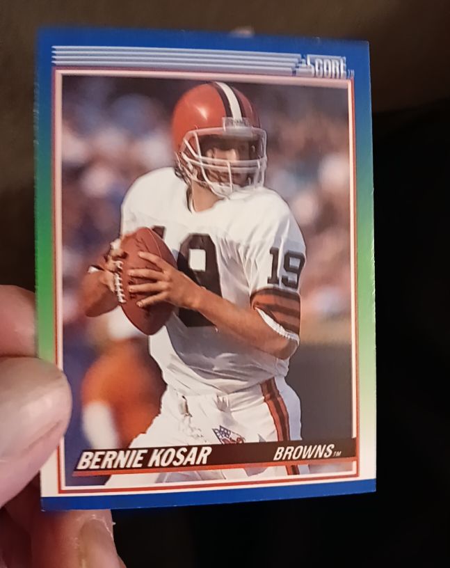 1990 Score #60 Bernie Kosar — front