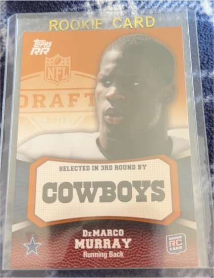 2011 Topps Rising Rookies #132 DeMarco Murray — front