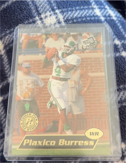 2000 Press Pass Power Picks #PP3 Plaxico Burress — front