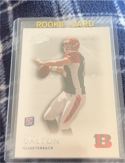 2011 Topps Legends #42 Andy Dalton Rookie Card — front