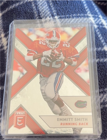 1995 Donruss Elite #22 Emmitt Smith — front