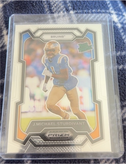 2024 Panini Prizm Draft Picks #195 J. Michael Sturdivant — front