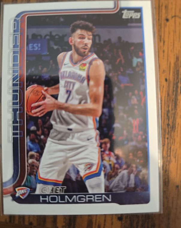 2025-26 Topps #118 Chet Holmgren — front