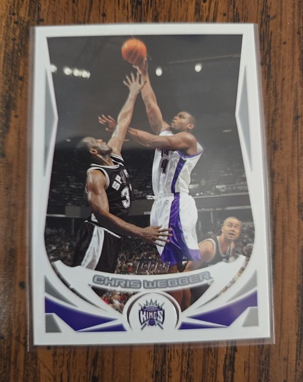 2004-05 Topps #150 Chris Webber — front