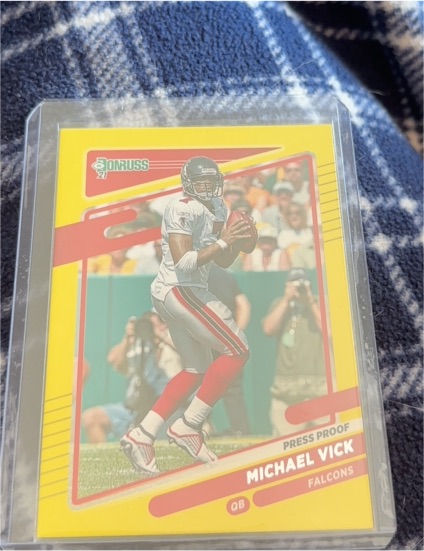 2021 Donruss #238 Michael Vick — front