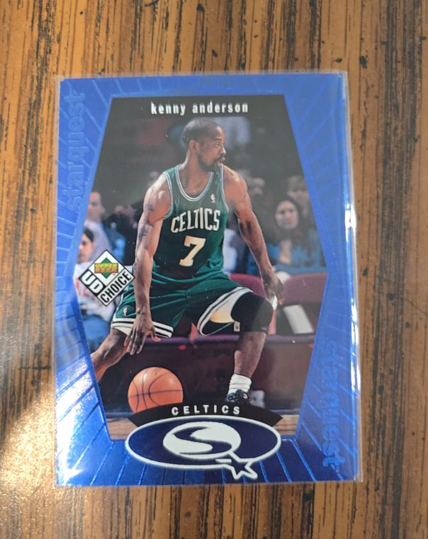 1998-99 Upper Deck UD Choice StarQuest Blue #SQ2 Kenny Anderson — front