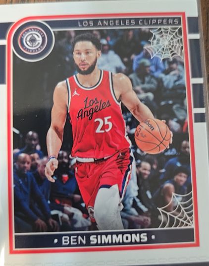 2024-25 Panini Hoops Haunted Hoops #73 Ben Simmons — front