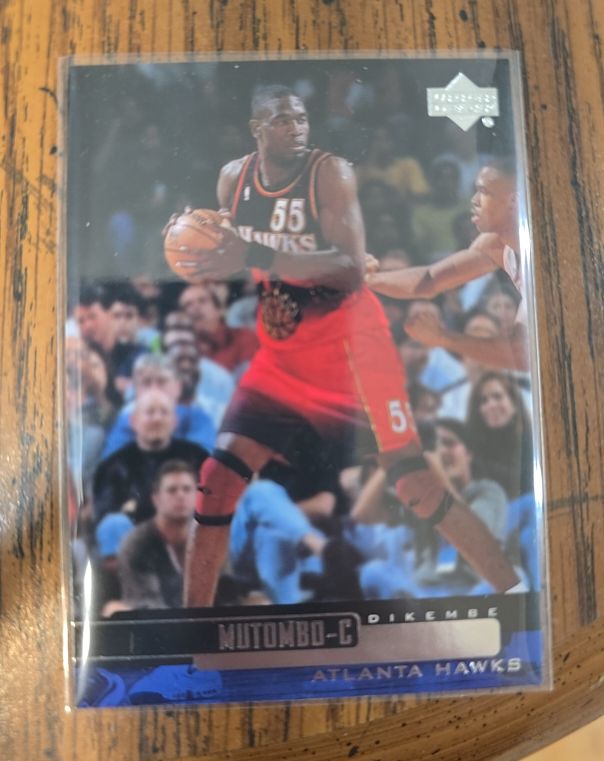 1999-00 Upper Deck #2 Dikembe Mutombo — front