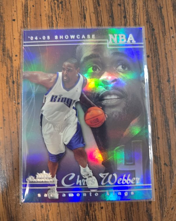 2004-05 Fleer Showcase Chris Webber — front