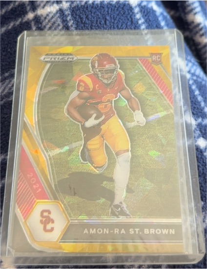 2021 Panini Prizm Draft Picks #133 Amon-Ra St. Brown — front