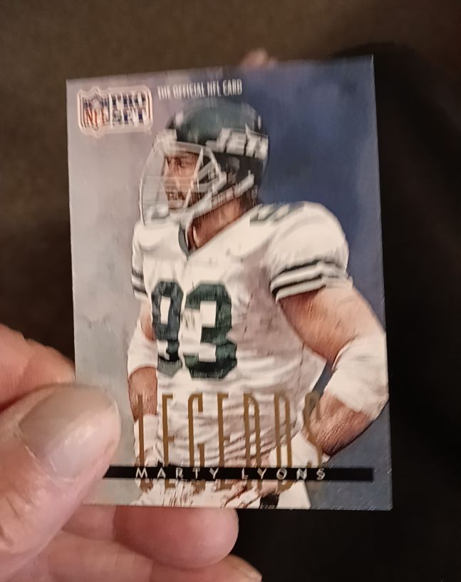 1991 Pro Set Legends Marty Lyons — front