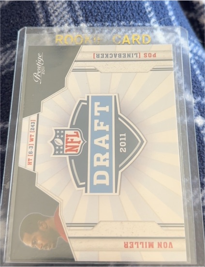 2011 Panini Prestige #40 Von Miller NFL Draft — front