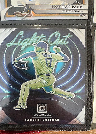 2022 Panini Donruss Optic #LO-6 Shohei Ohtani Lights Out — front
