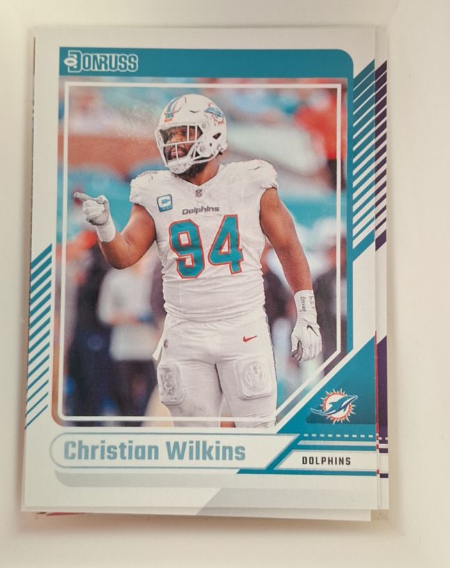 2024 Panini Donruss #284 Christian Wilkins — front