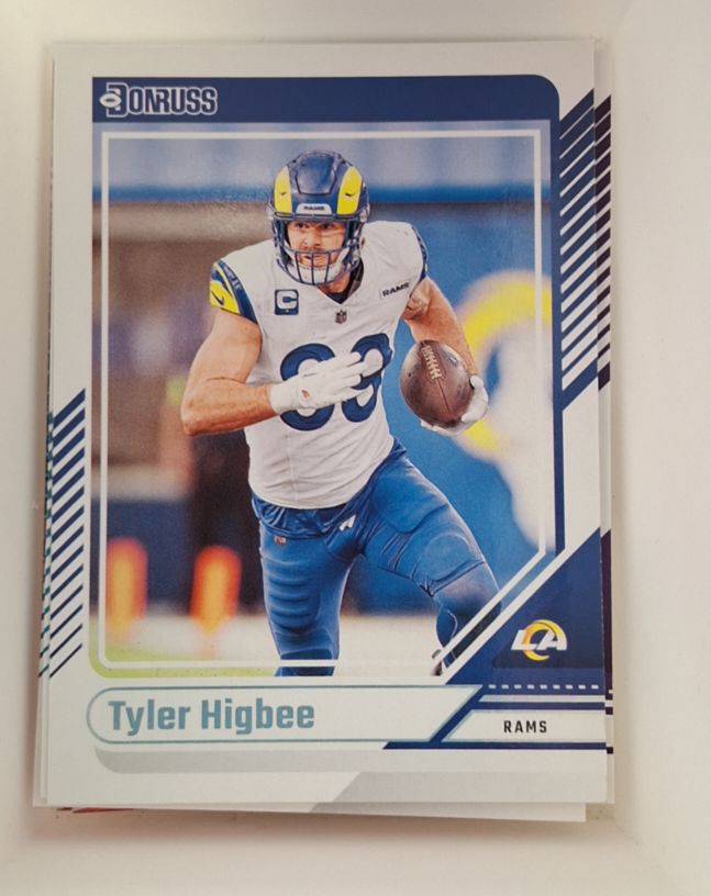 2024 Panini Donruss #186 Tyler Higbee — front