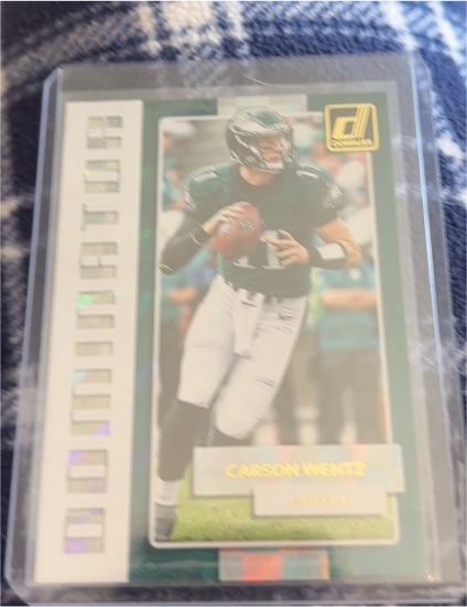 2020 Donruss #2 Carson Wentz — front
