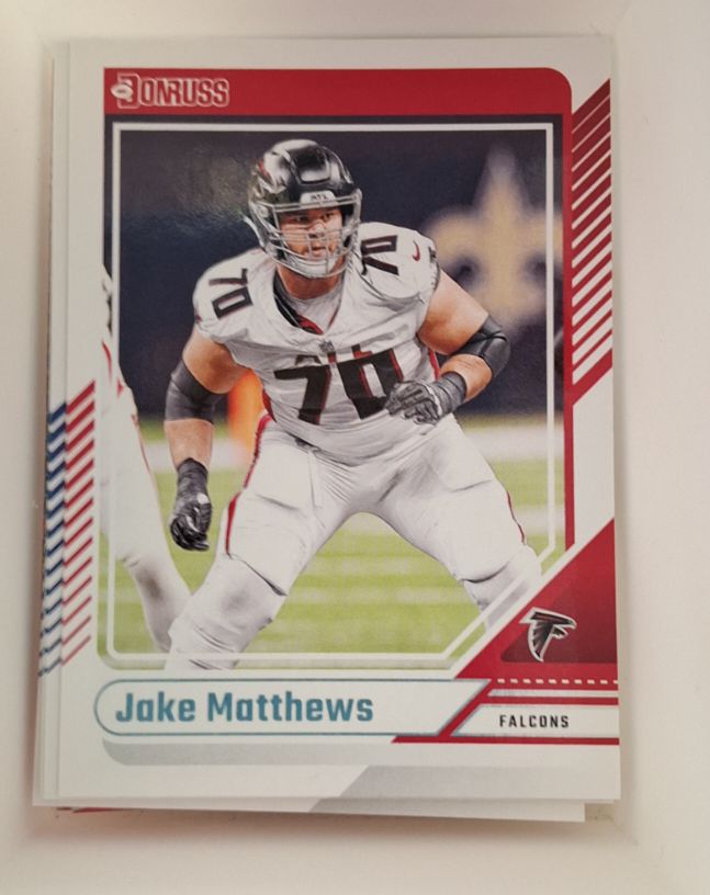 2024 Panini Donruss #218 Jake Matthews — front