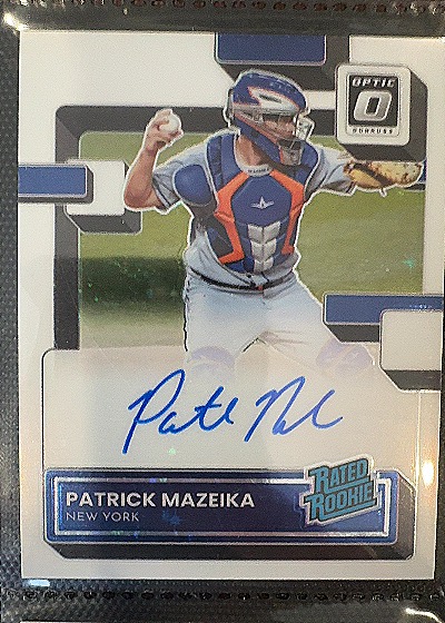 2022 Donruss Optic #84 Patrick Mazeika — front