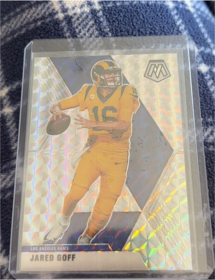 2020 Panini Mosaic #117 Jared Goff — front