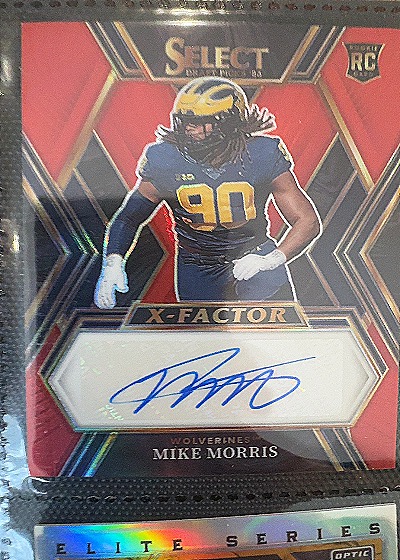 2023 Panini Select Draft Picks #XS-MMO Mike Morris — front