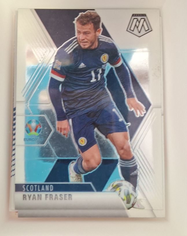 2021 Panini Mosaic UEFA Euro #85 Ryan Fraser — front