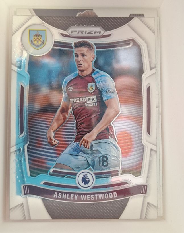 2021-22 Panini Prizm Premier League #70 Ashley Westwood — front