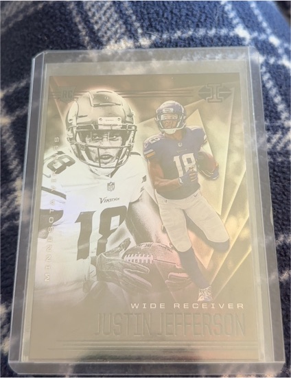 2020 Panini Illusions #22 Justin Jefferson — front