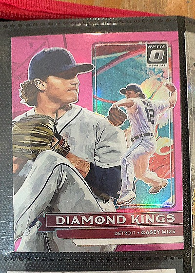 2022 Donruss Optic Diamond Kings #8 Casey Mize — front