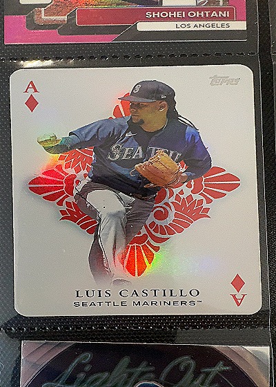 2023 Topps All Aces #AA-23 Luis Castillo — front
